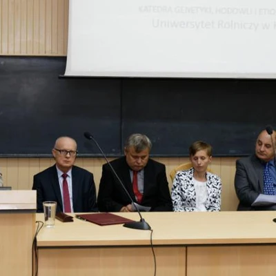 Publiczna obrona pracy doktorskiej - mgr inż. Edyta Bauer (fot. Piotr Kawula)