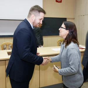 Publiczna obrona pracy doktorskiej mgr inż. Michał Kmiecik (fot. Piotr Kawula)