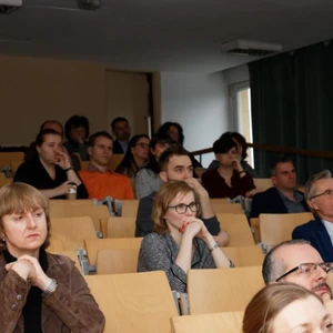 Publiczna obrona pracy doktorskiej mgr inż. Magdaleny Duszy (fot. Piotr Kawula)