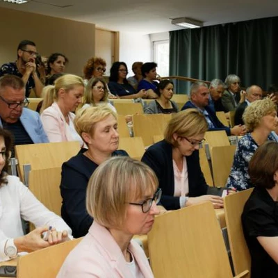 Publiczna obrona pracy doktorskiej - mgr inż. Edyta Bauer (fot. Piotr Kawula)