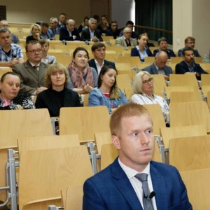 Publiczna obrona pracy doktorskiej mgr inż. Mateusz Babuszkiewicz (fot. Piotr Kawula)