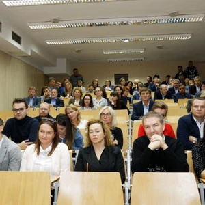 Publiczna obrona pracy doktorskiej mgr inż. Michał Kmiecik (fot. Piotr Kawula)