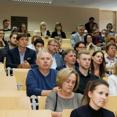 Publiczna obrona pracy doktorskiej - mgr inż. Martyna Małopolska (fot. Piotr Kawula)