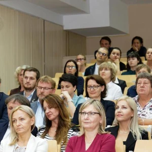 Publiczna obrona pracy doktorskiej - mgr inż. Martyna Małopolska (fot. Piotr Kawula)