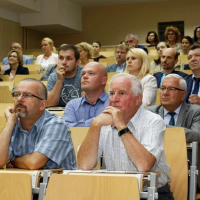 Publiczna obrona pracy doktorskiej - mgr inż. Edyta Bauer (fot. Piotr Kawula)