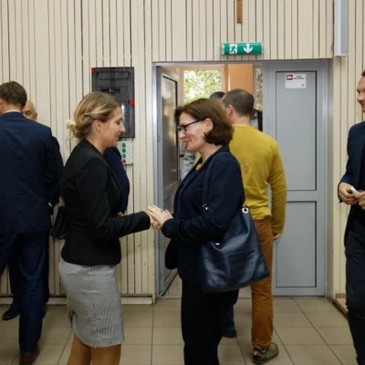 Publiczna obrona pracy doktorskiej - mgr inż. Anna Osmólska (fot. Piotr Kawula)