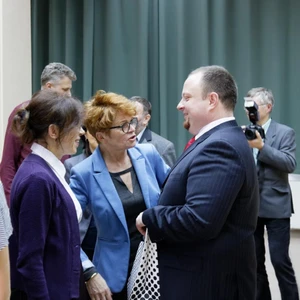 Publiczna obrona pracy doktorskiej mgr inż. Marcina Kopyry (fot. Piotr Kawula)