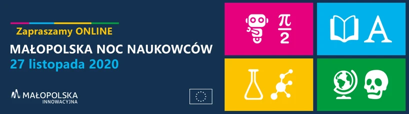 Baner Małopolska Noc Naukowców 2019 na Wydziale Hodowli i Biologii Zwierząt