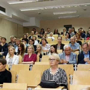 Publiczna obrona pracy doktorskiej - mgr inż. Martyna Małopolska (fot. Piotr Kawula)