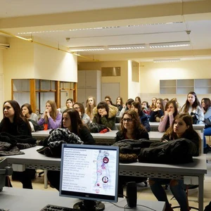 Wykłady dla uczniów Technikum Weterynaryjnego TEB Edukacja Gliwice (fot. Piotr Kawula)