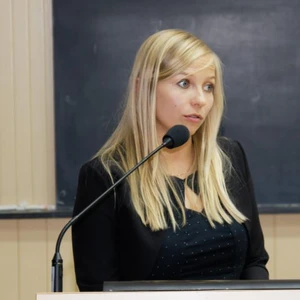 Publiczna obrona pracy doktorskiej - mgr inż. Martyna Małopolska (fot. Piotr Kawula)