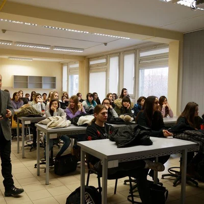 Wykłady dla uczniów Technikum Weterynaryjnego TEB Edukacja Gliwice (fot. Piotr Kawula)