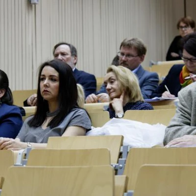 Publiczna obrona pracy doktorskiej mgr inż. Marcina Kopyry (fot. Piotr Kawula)