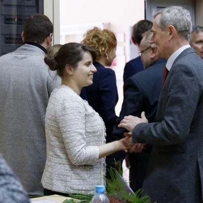 Publiczna obrona pracy doktorskiej mgr inż. Anny Balakowskiej (fot. Piotr Kawula)