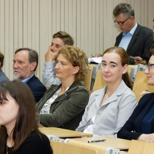 Publiczna obrona pracy doktorskiej mgr inż. Michał Kmiecik (fot. Piotr Kawula)