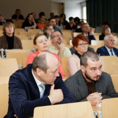 Publiczna obrona pracy doktorskiej mgr inż. Magdaleny Duszy (fot. Piotr Kawula)