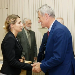 Publiczna obrona pracy doktorskiej - mgr inż. Anna Osmólska (fot. Piotr Kawula)