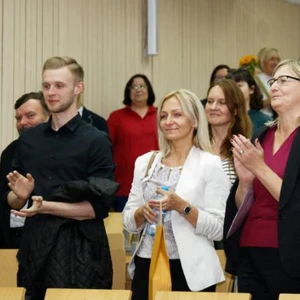 Publiczna obrona pracy doktorskiej - mgr inż. Martyna Małopolska (fot. Piotr Kawula)