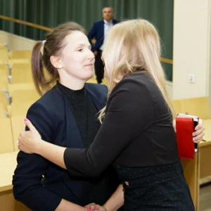 Publiczna obrona pracy doktorskiej - mgr inż. Martyna Małopolska (fot. Piotr Kawula)