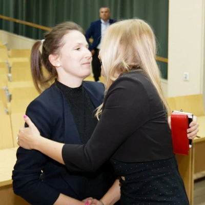 Publiczna obrona pracy doktorskiej - mgr inż. Martyna Małopolska (fot. Piotr Kawula)