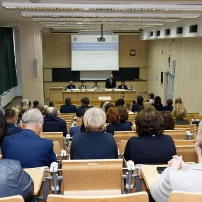 Publiczna obrona pracy doktorskiej mgr inż. Michał Kmiecik (fot. Piotr Kawula)