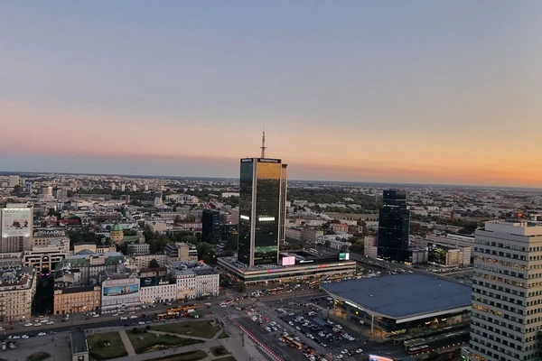 Warszawa-panorama miasta