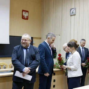 Publiczna obrona pracy doktorskiej mgr inż. Anny Balakowskiej (fot. Piotr Kawula)