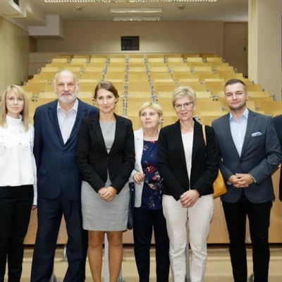 Publiczna obrona pracy doktorskiej - mgr inż. Anna Osmólska (fot. Piotr Kawula)