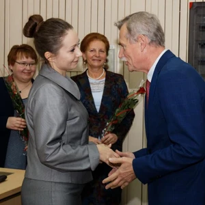 Publiczna obrona pracy doktorskiej mgr inż. Magdaleny Duszy (fot. Piotr Kawula)