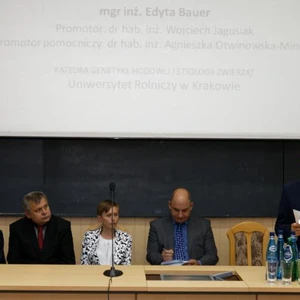 Publiczna obrona pracy doktorskiej - mgr inż. Edyta Bauer (fot. Piotr Kawula)