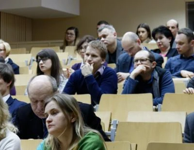 Publiczna obrona pracy doktorskiej mgr inż. Marcina Kopyry (fot. Piotr Kawula)